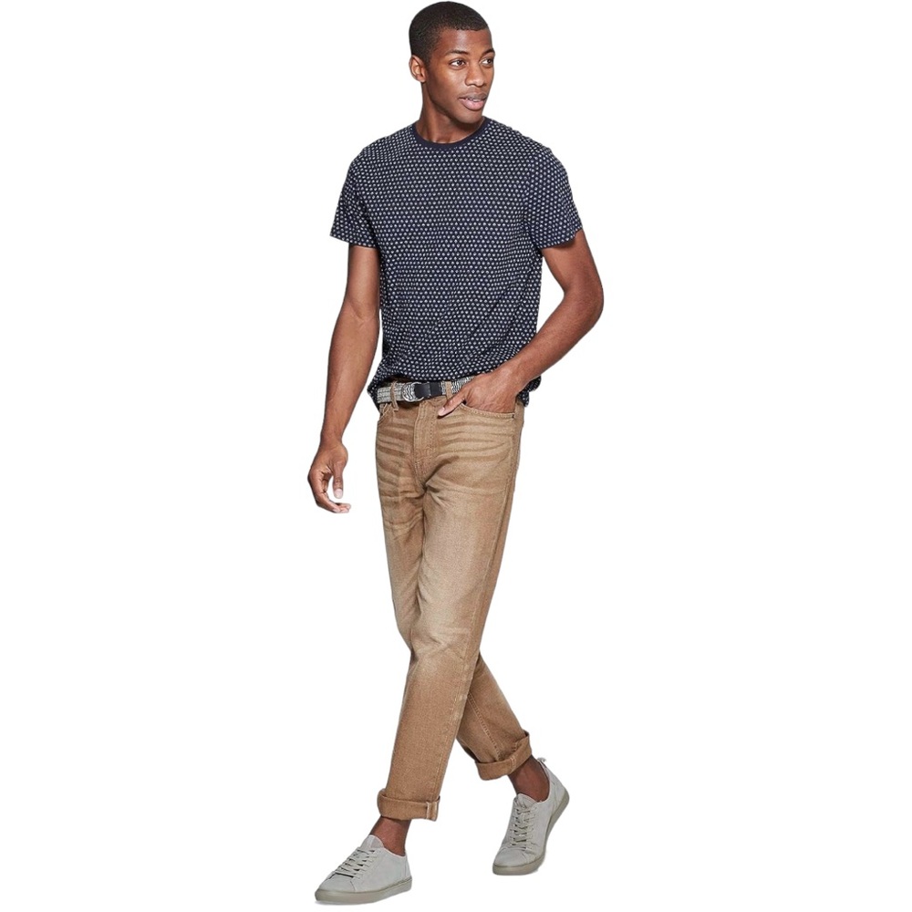 Goodfellow & Co. Men's Straight Fit Jean Khaki/Beige